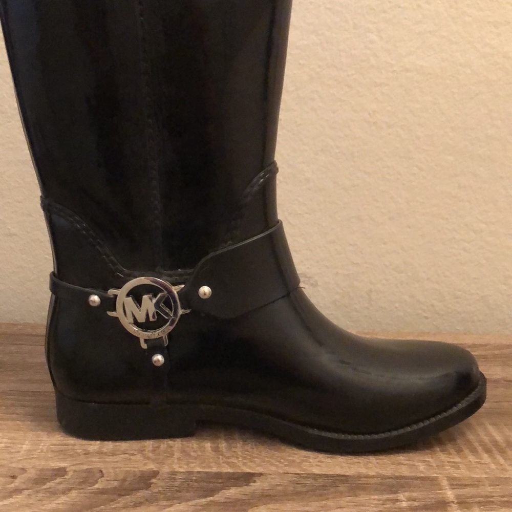 Michael Kors Rubber Knee-High Rain Boots